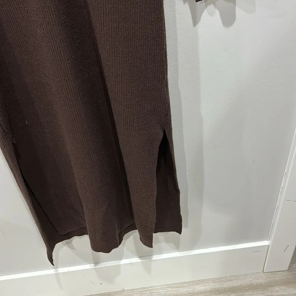 Gentle Fawn Penny Button Up RIbbed  Knit Dress in Brown - Picture 9 of 12